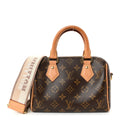 Monogram Speedy Bandouliere 20 Beige