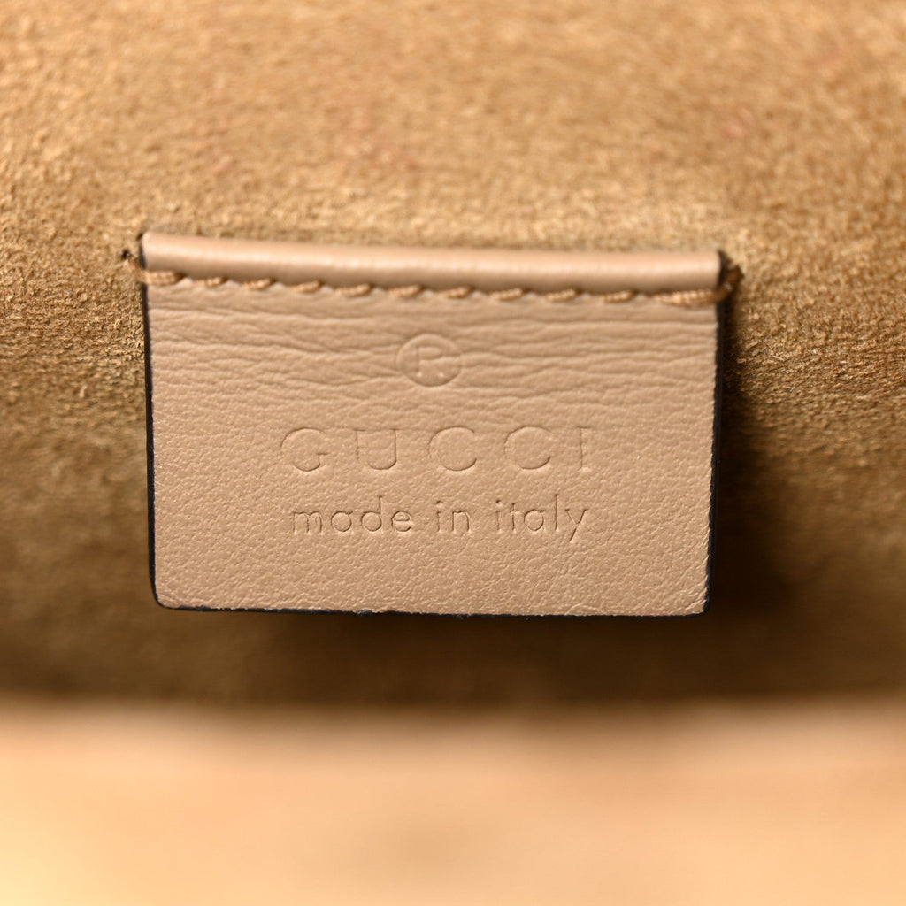 GG Supreme Monogram Mini Dionysus Shoulder Bag Taupe