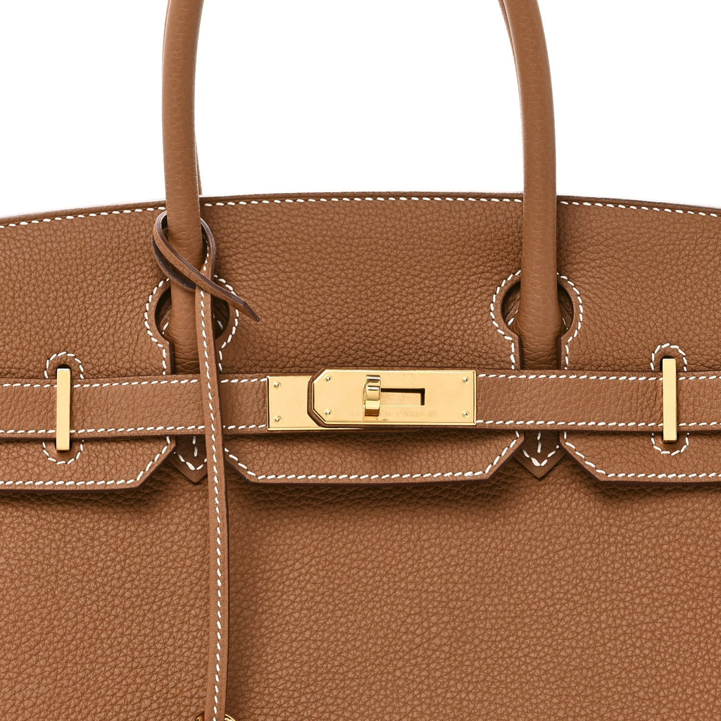 Togo Birkin 30 Gold