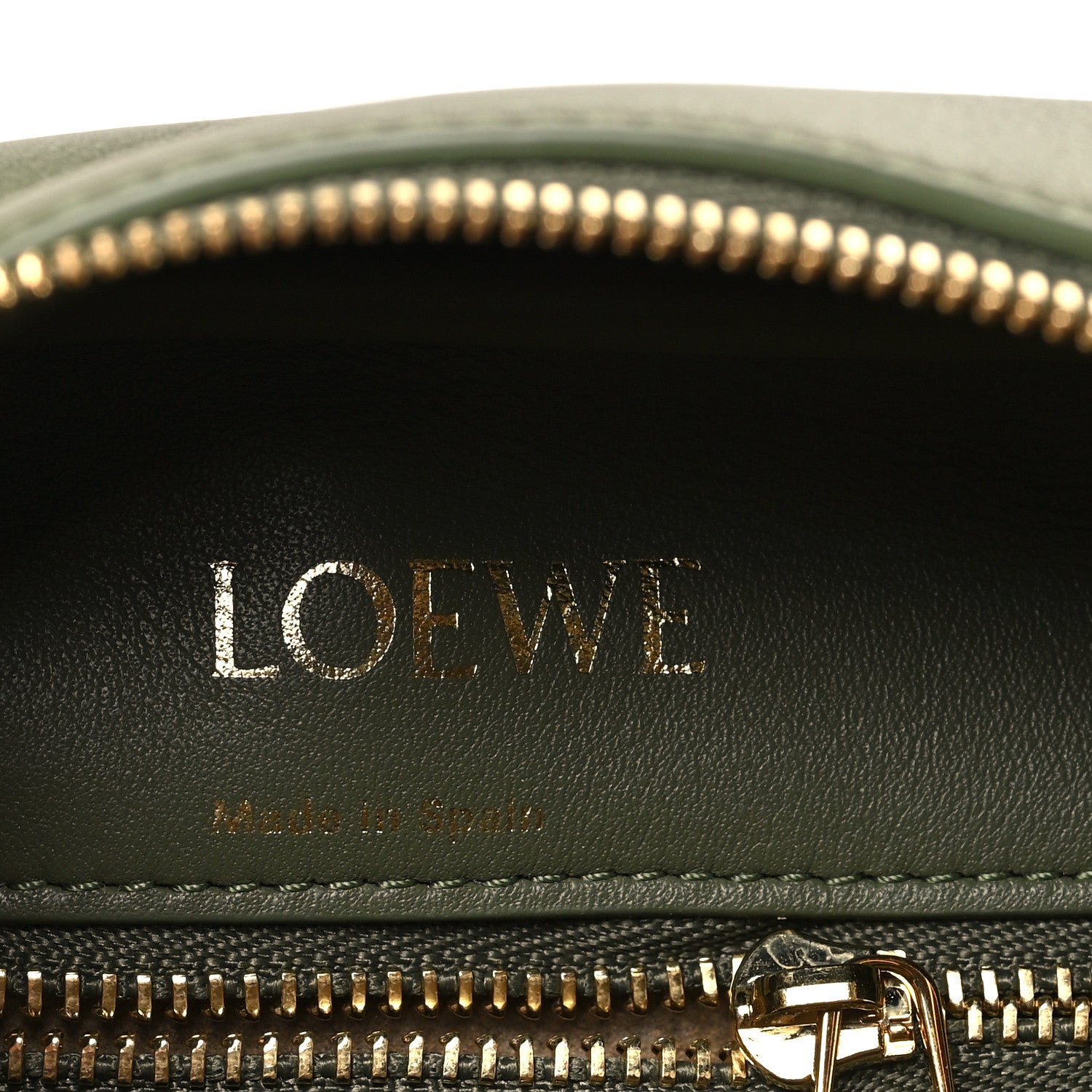 Jacquard Anagram Calfskin Amazona 19 Avocado Green