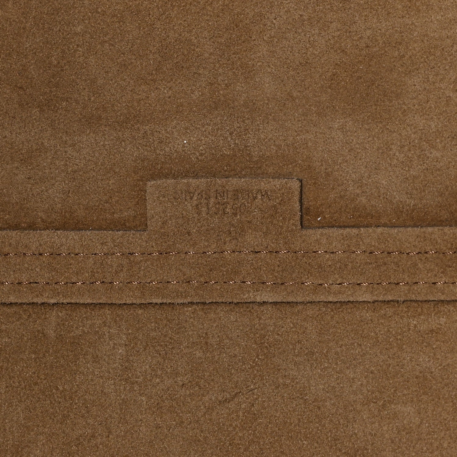 Shiny Calfskin Medium Puzzle Fold Tote Sand