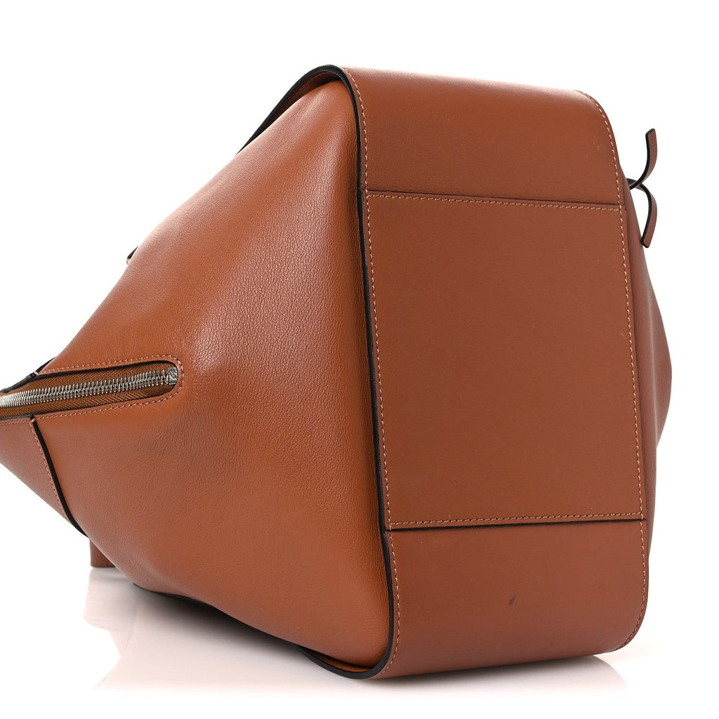 Calfskin Small Hammock Shoulder Bag Tan