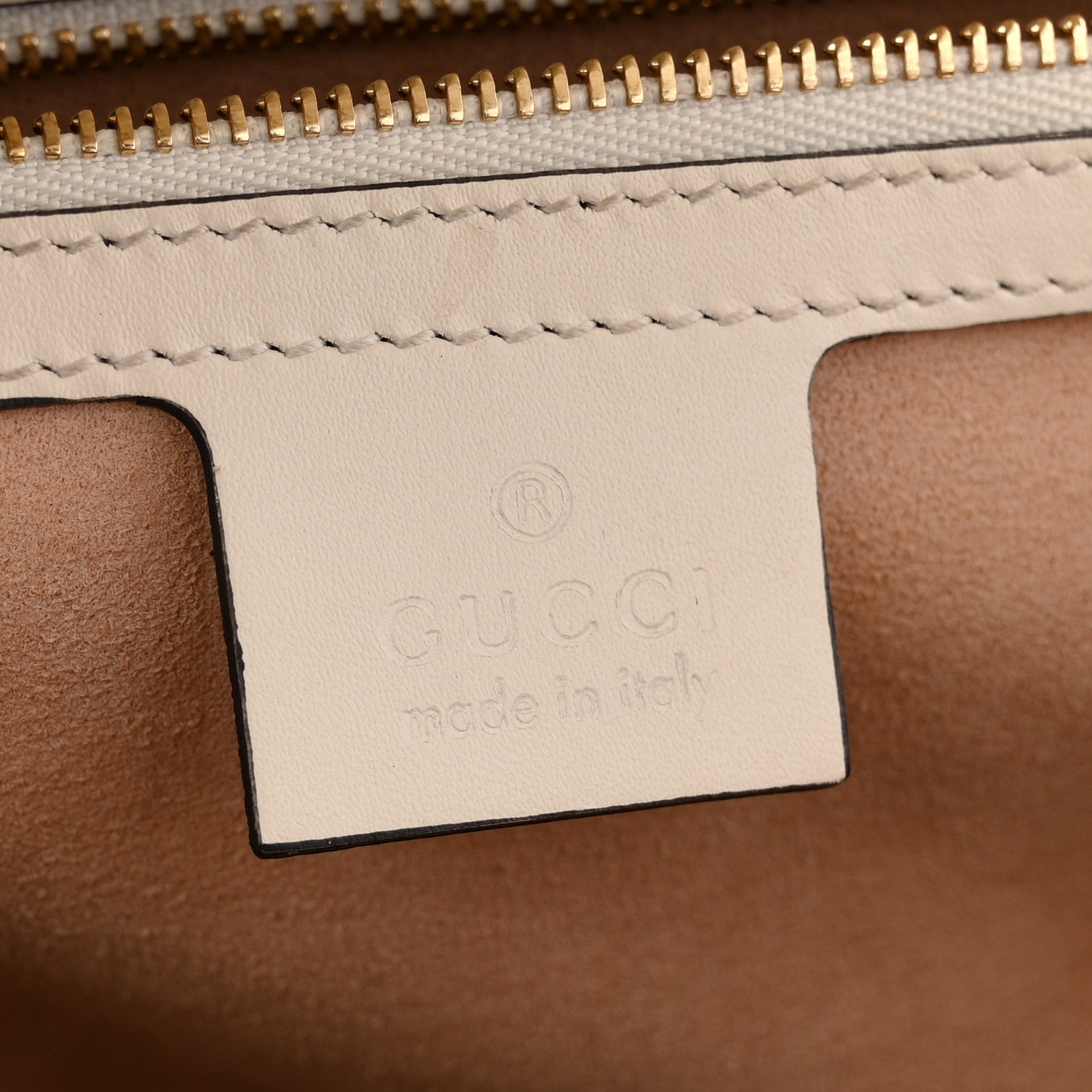 Guccissima Medium Padlock Shoulder Bag Black Mystic White