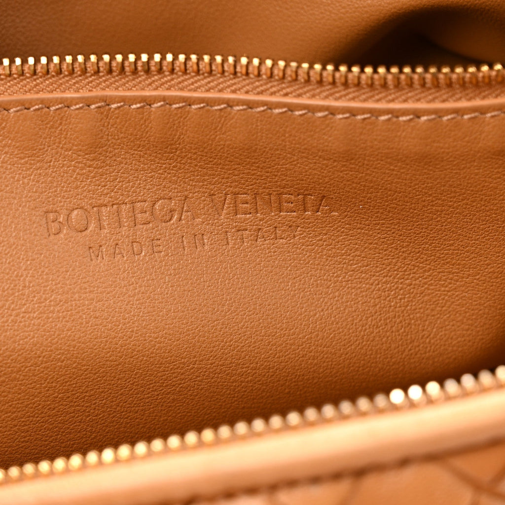 Nappa Intrecciato Small Jodie Caramel