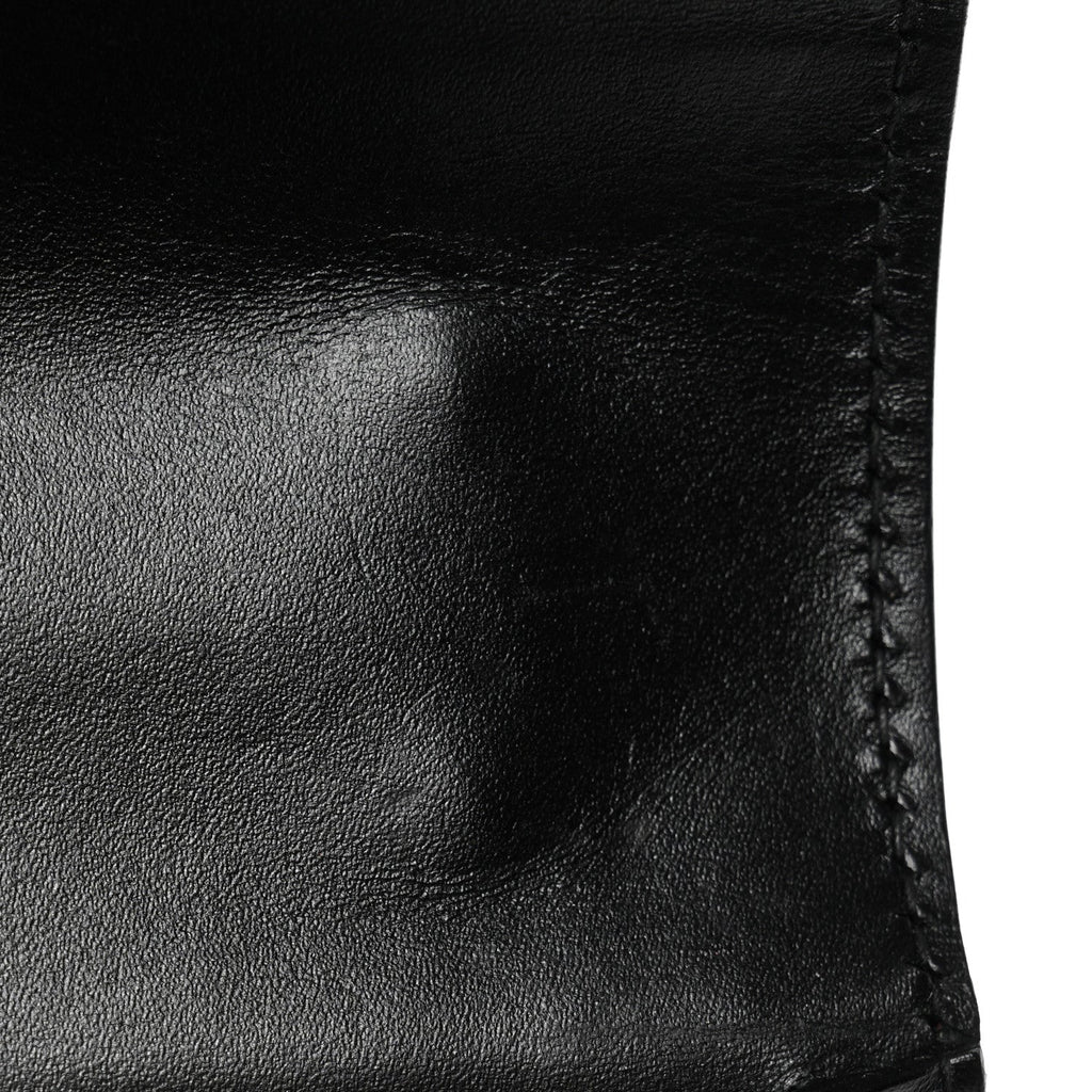 Guccissima Medium Padlock Shoulder Bag Black