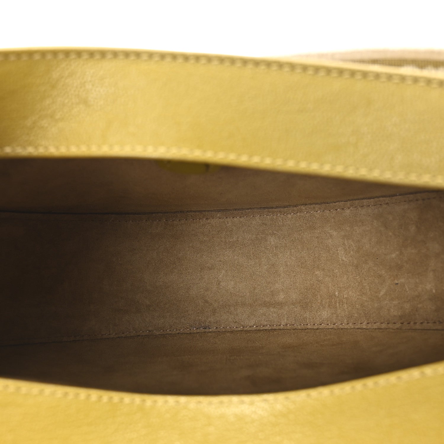 Satin Calfskin Jacquard Small Luna Bag Ochre