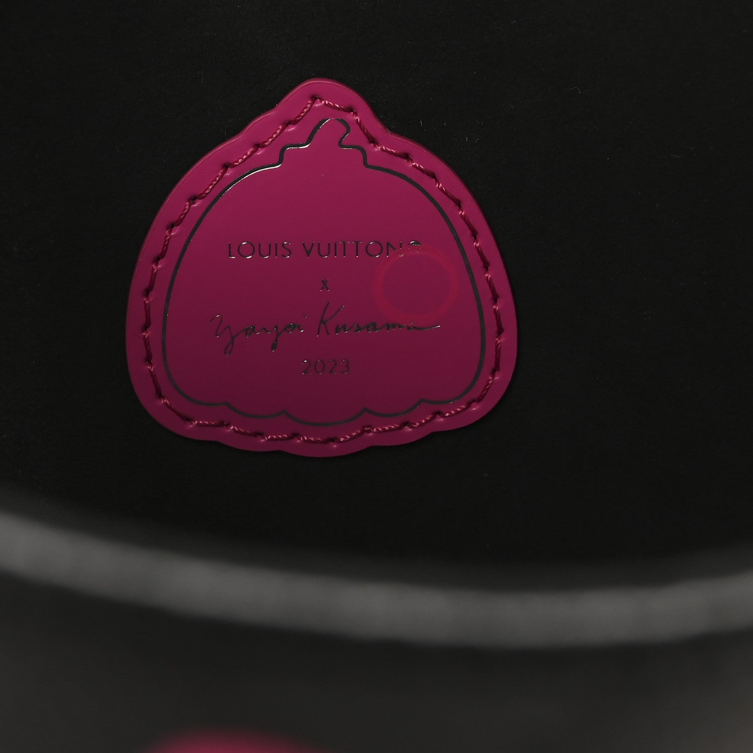 LV x YK Empreinte Monogram Giant Pochette Metis Black Fuchsia