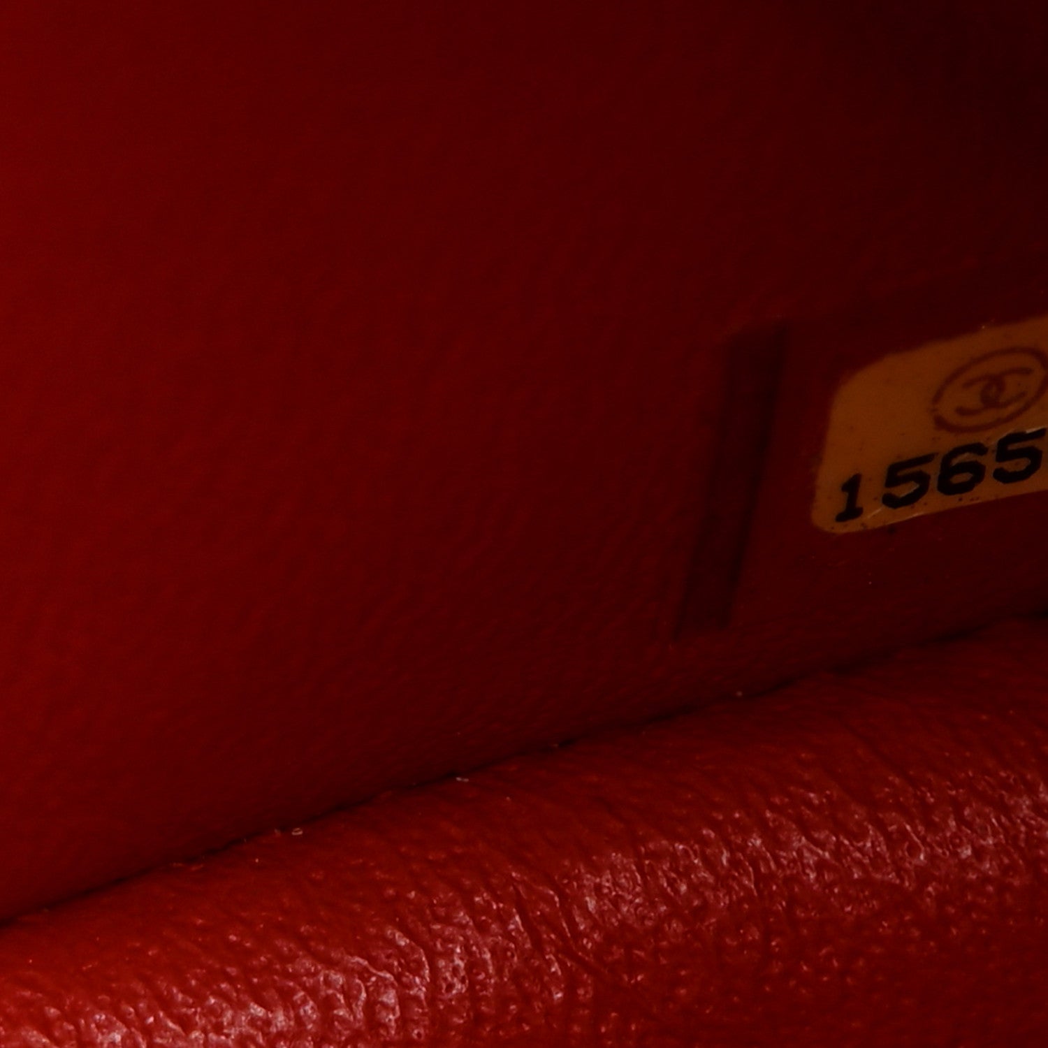 Lambskin Quilted Jumbo Double Flap Red