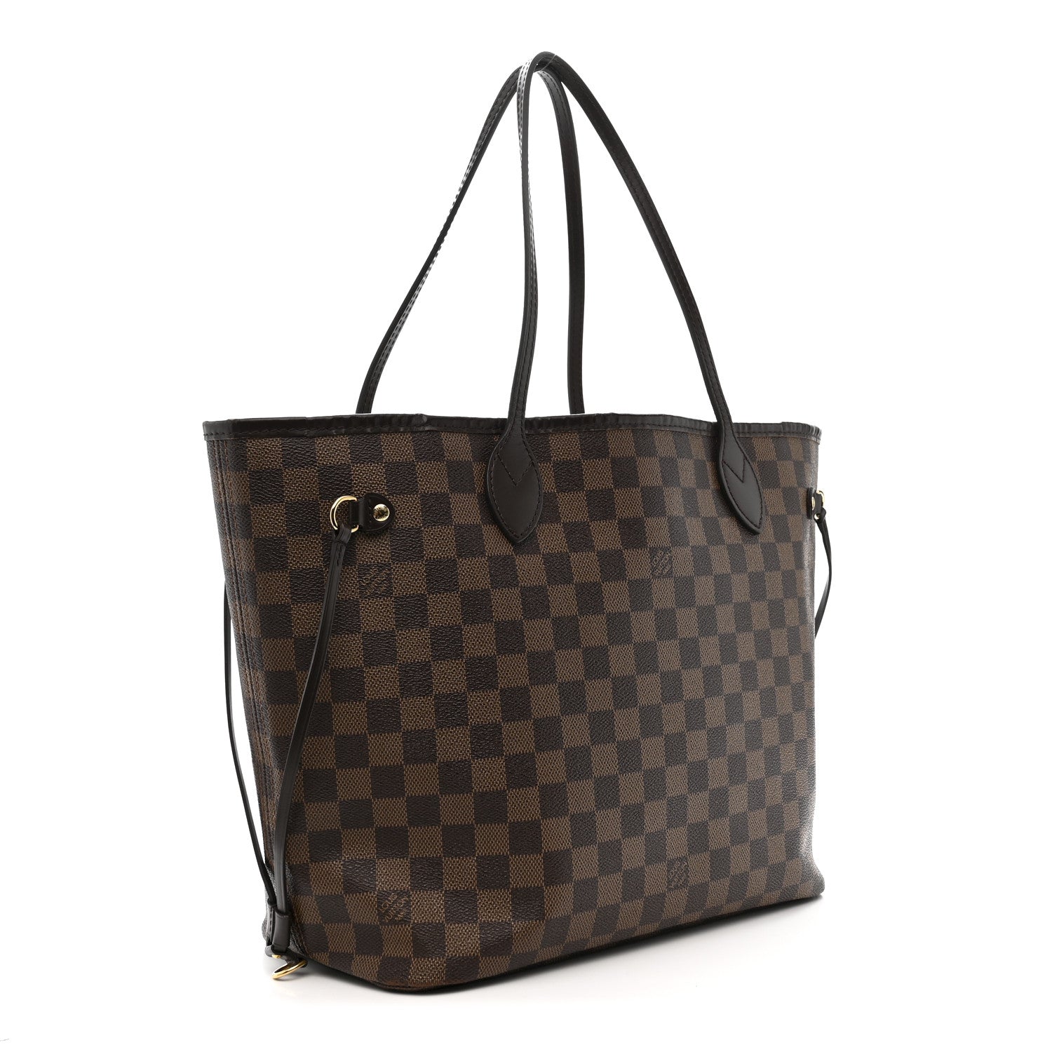 Damier Ebene Neo Neverfull MM Rose Ballerine