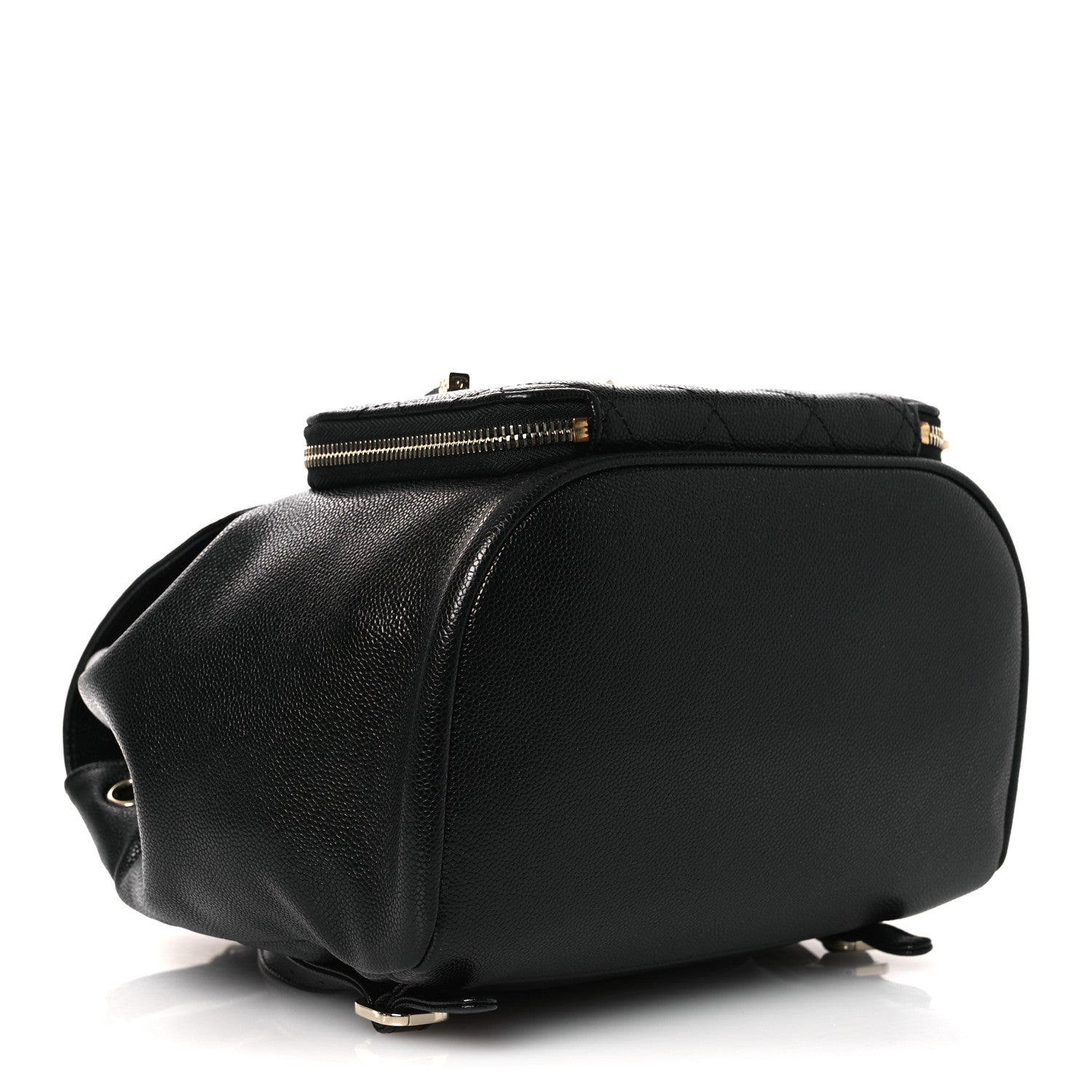 Caviar Quilted Business Affinity Backpack Black