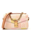 Damier Giant Pochette Metis East West Peach