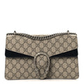 GG Supreme Monogram Small Dionysus Shoulder Bag Black