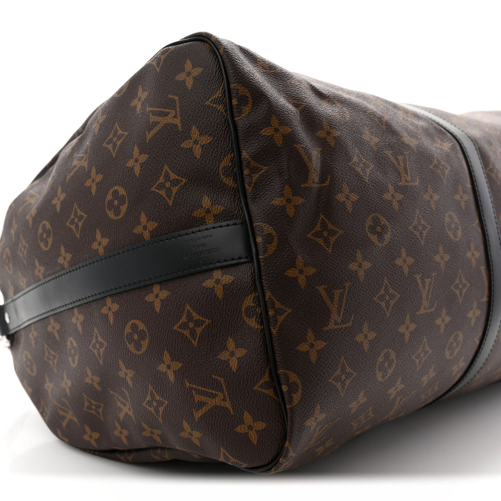 Monogram Macassar Keepall Bandouliere 55