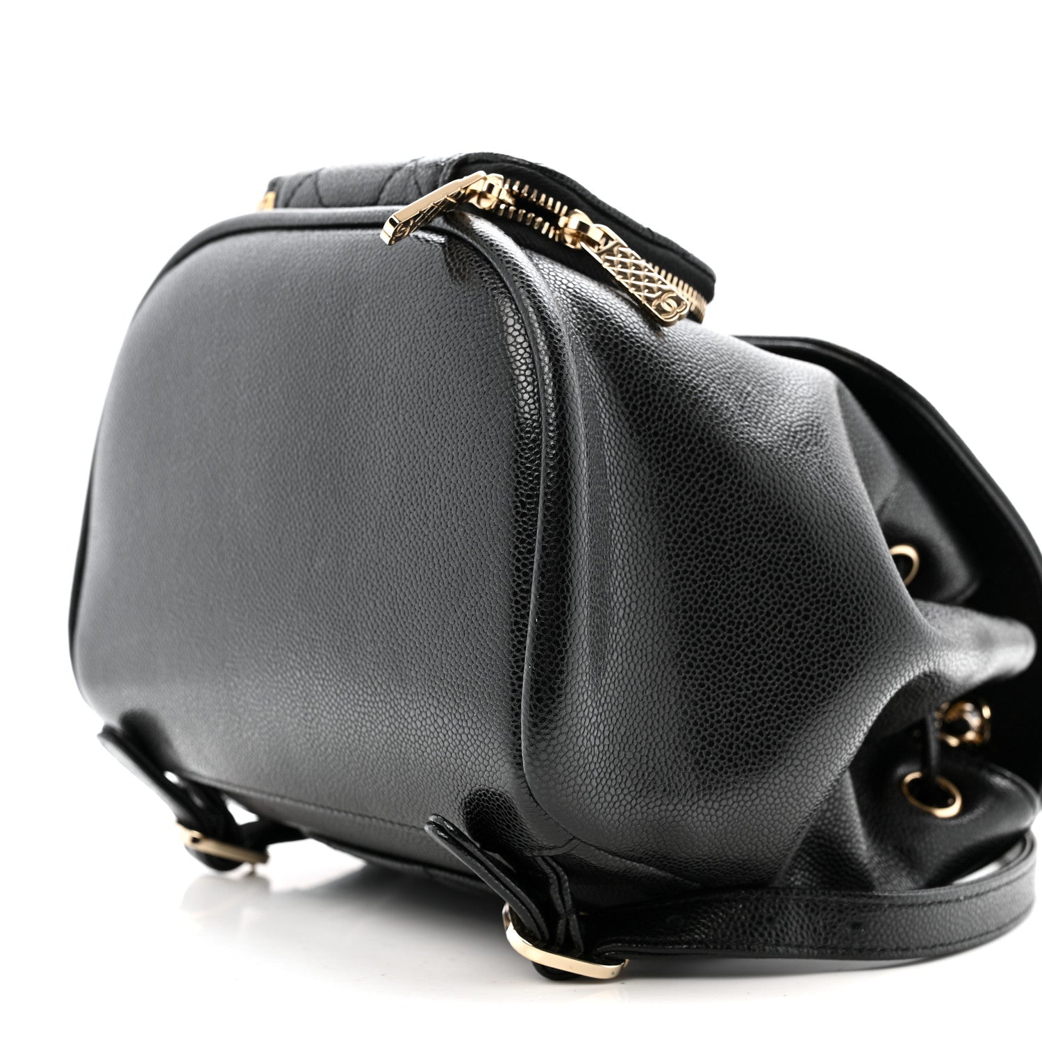 Caviar Quilted Mini Business Affinity Backpack Black