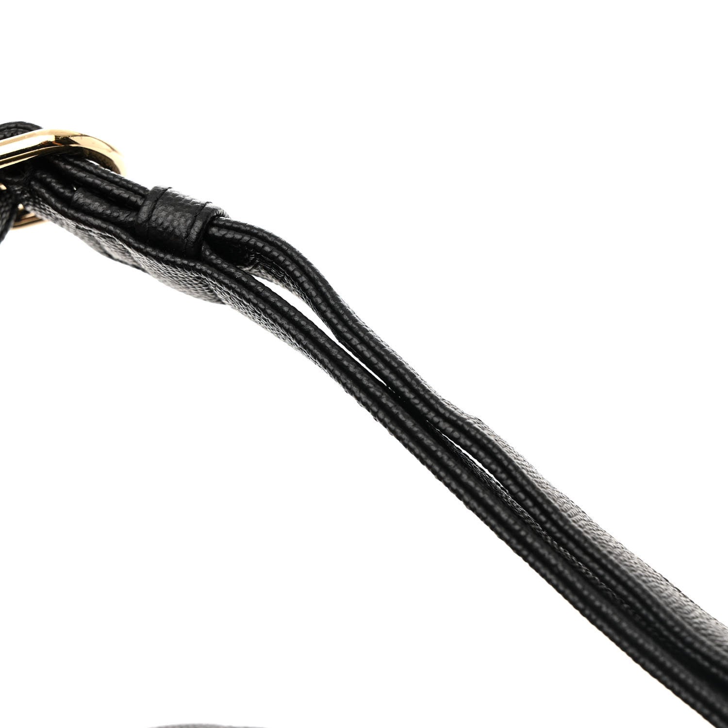 Caviar Quilted Filigree Waist Bag Black
