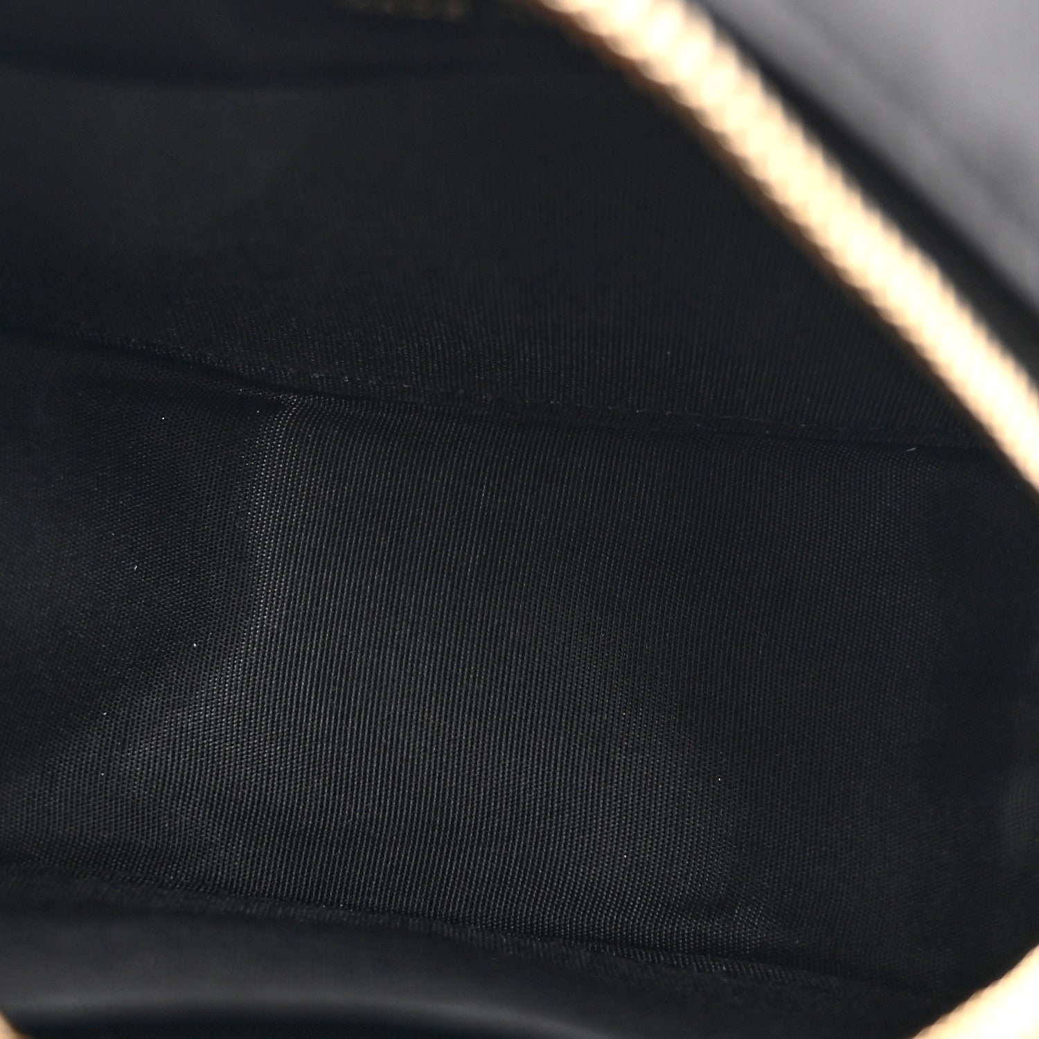 Goatskin Quilted Chanel 19 Round Clutch With Chain Black