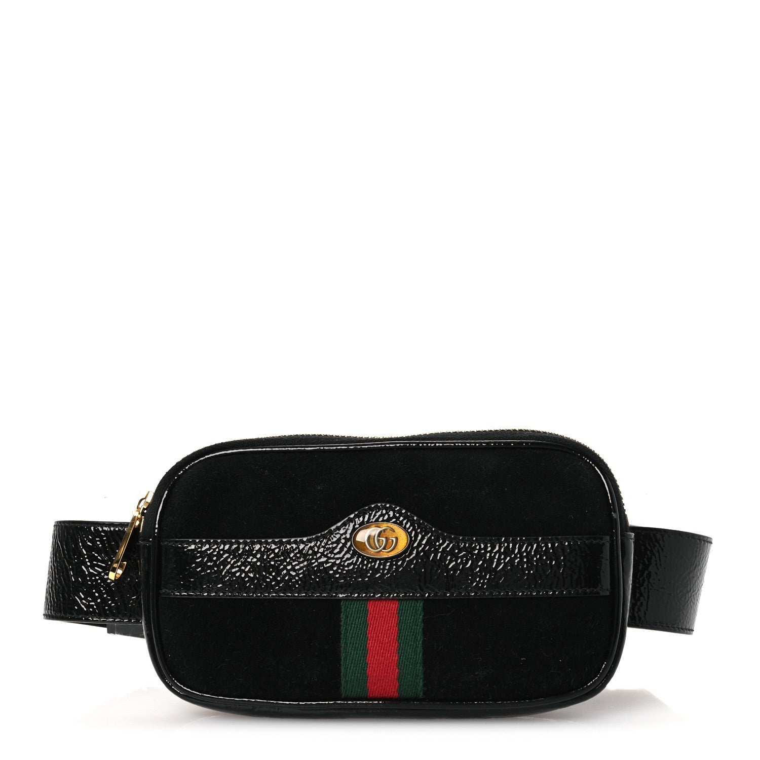Suede Patent Ophidia Belted iPhone Case 85 34 Black