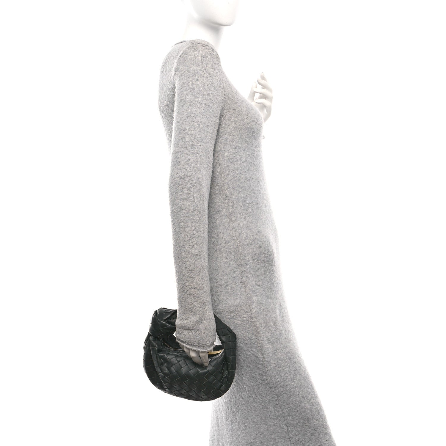 Nappa Intrecciato Mini Jodie Dark Moss