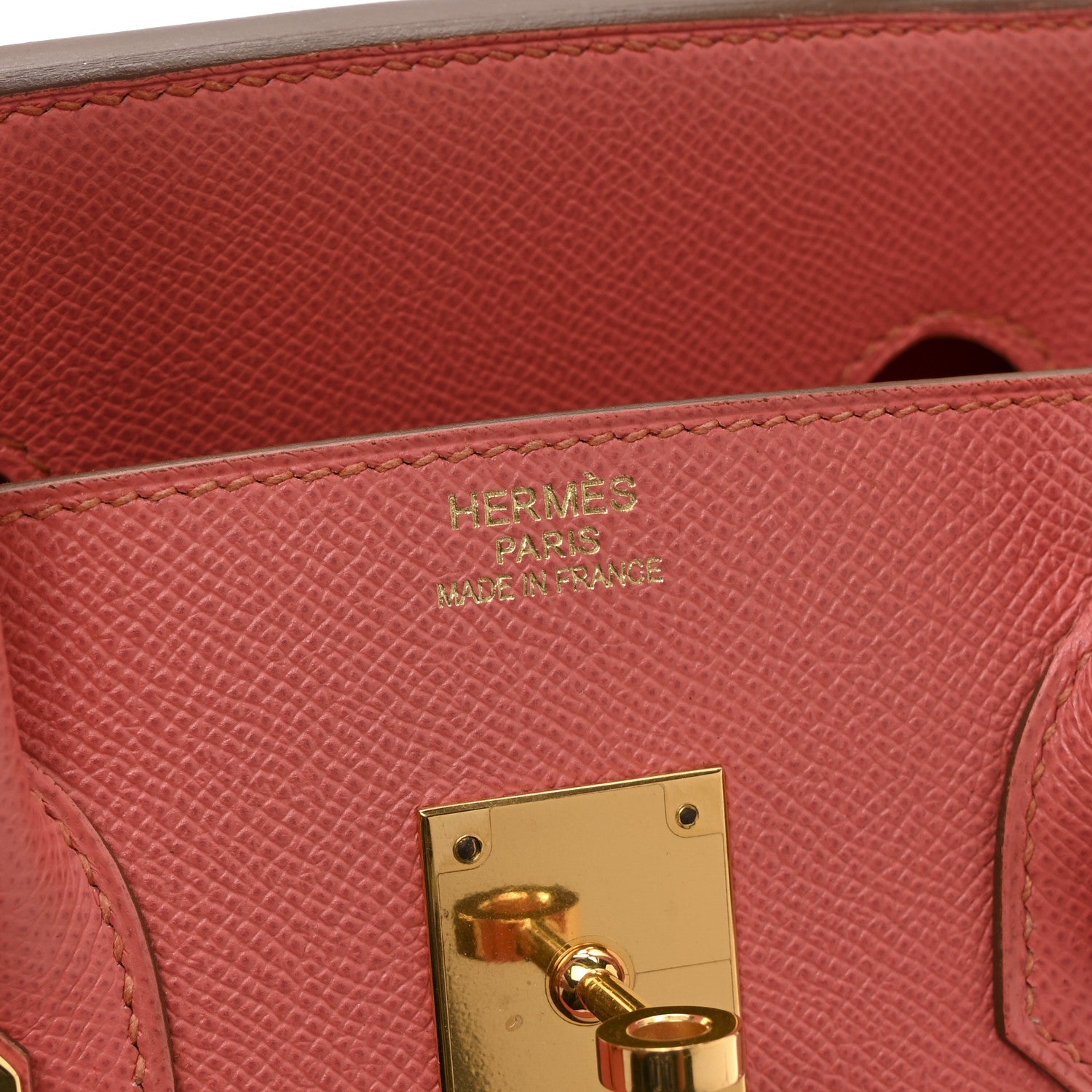 Epsom Birkin 35 Flamingo