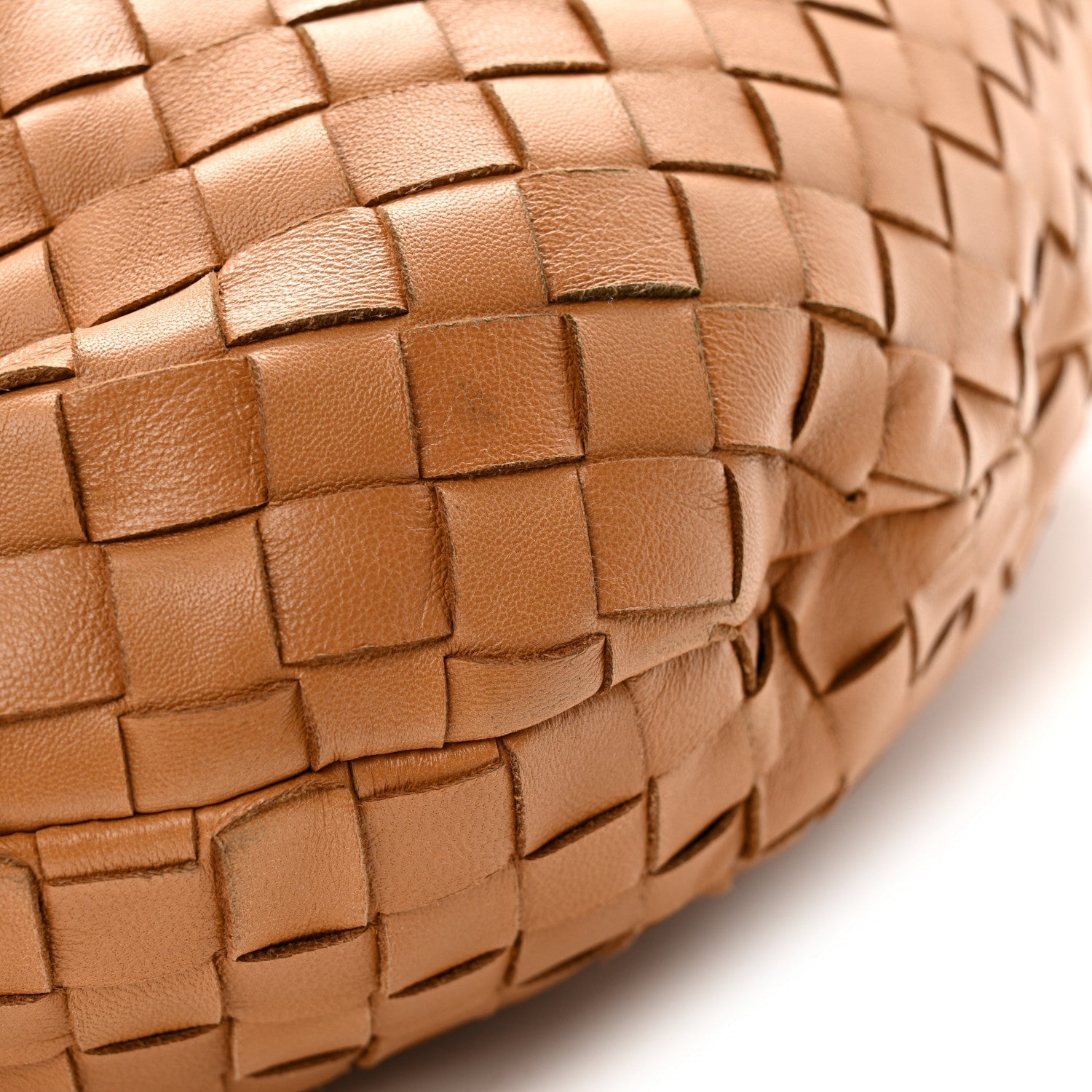 Nappa Intrecciato Small Jodie Caramel