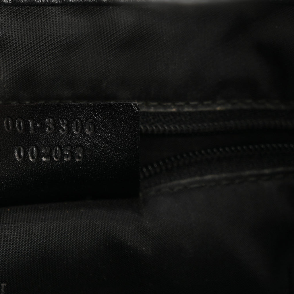 Calfskin Small Jackie O Hobo Black