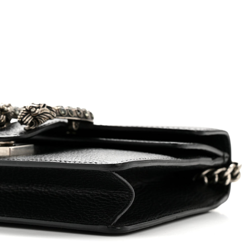 Calfskin Mini Dionysus Shoulder Bag Black