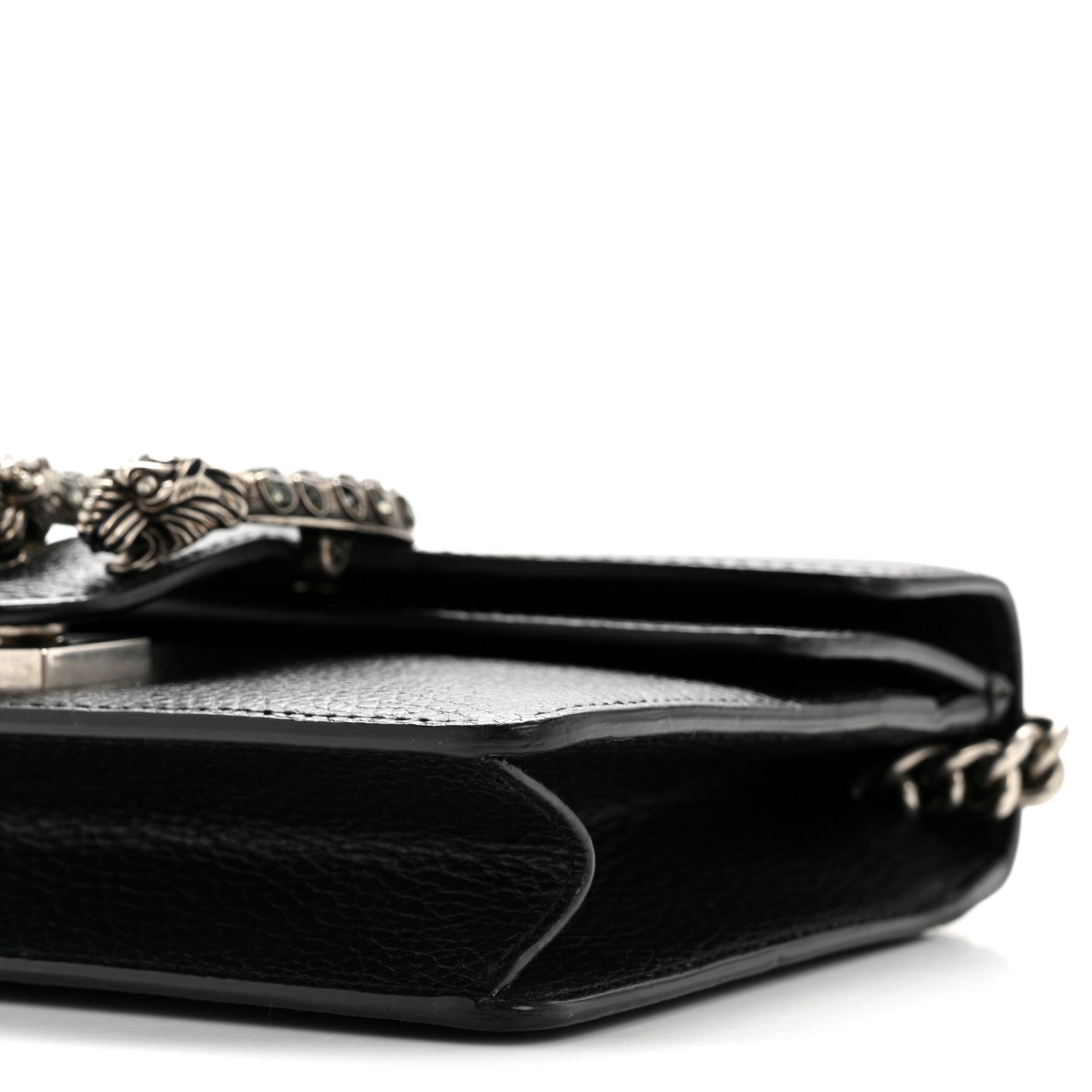 Calfskin Mini Dionysus Shoulder Bag Black