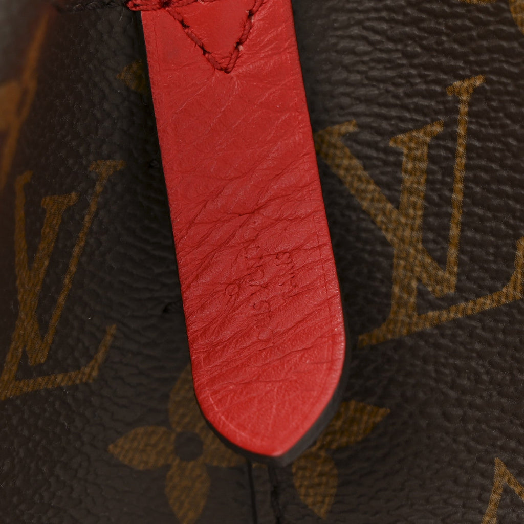 Monogram Braided Neonoe Coquelicot