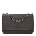 Caviar Timeless CC Wallet on Chain WOC Grey