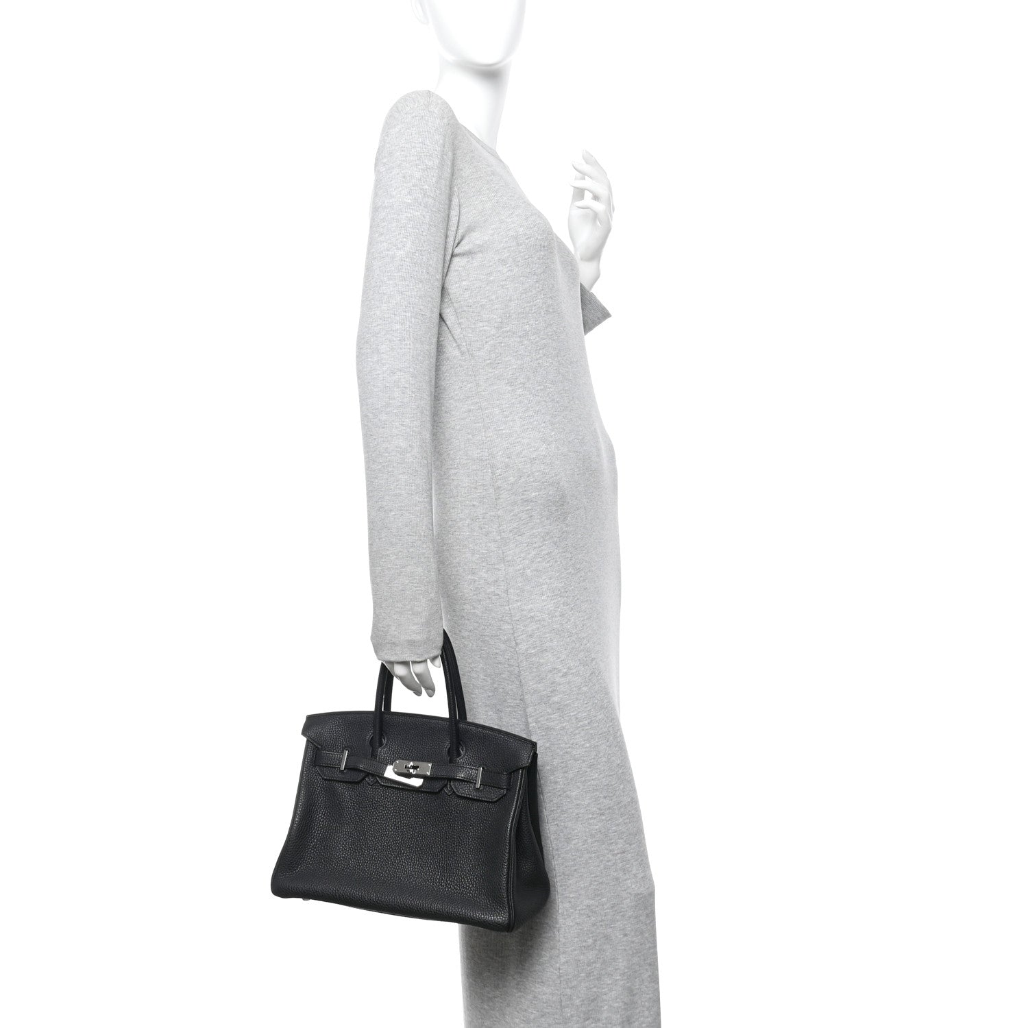 Togo Birkin 30 Black