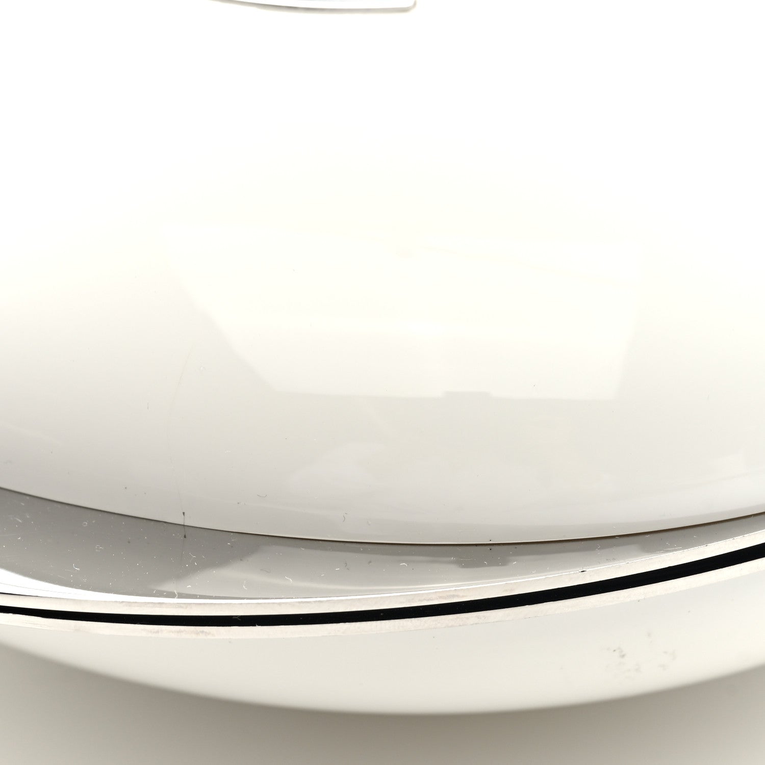 Resin CC Evening On The Moon Minaudiere White