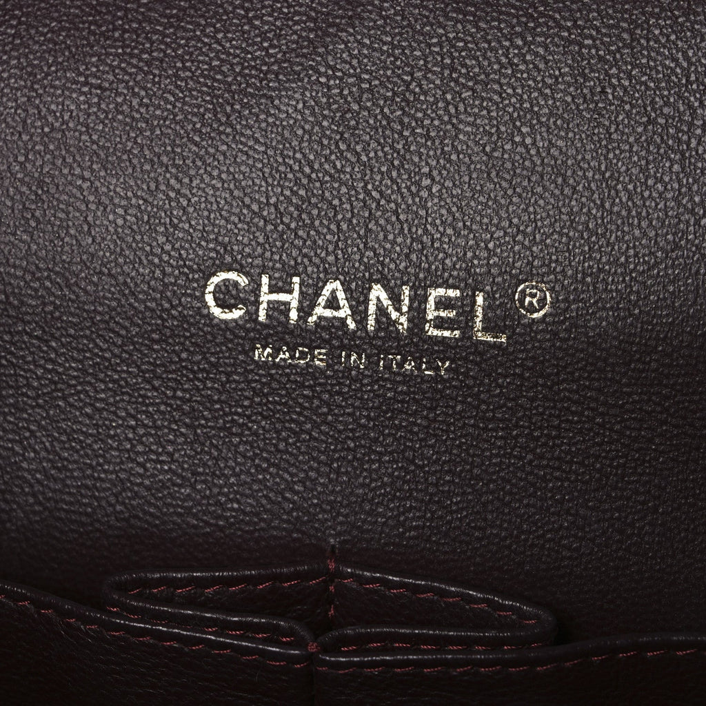 Caviar Quilted Maxi Double Flap Black