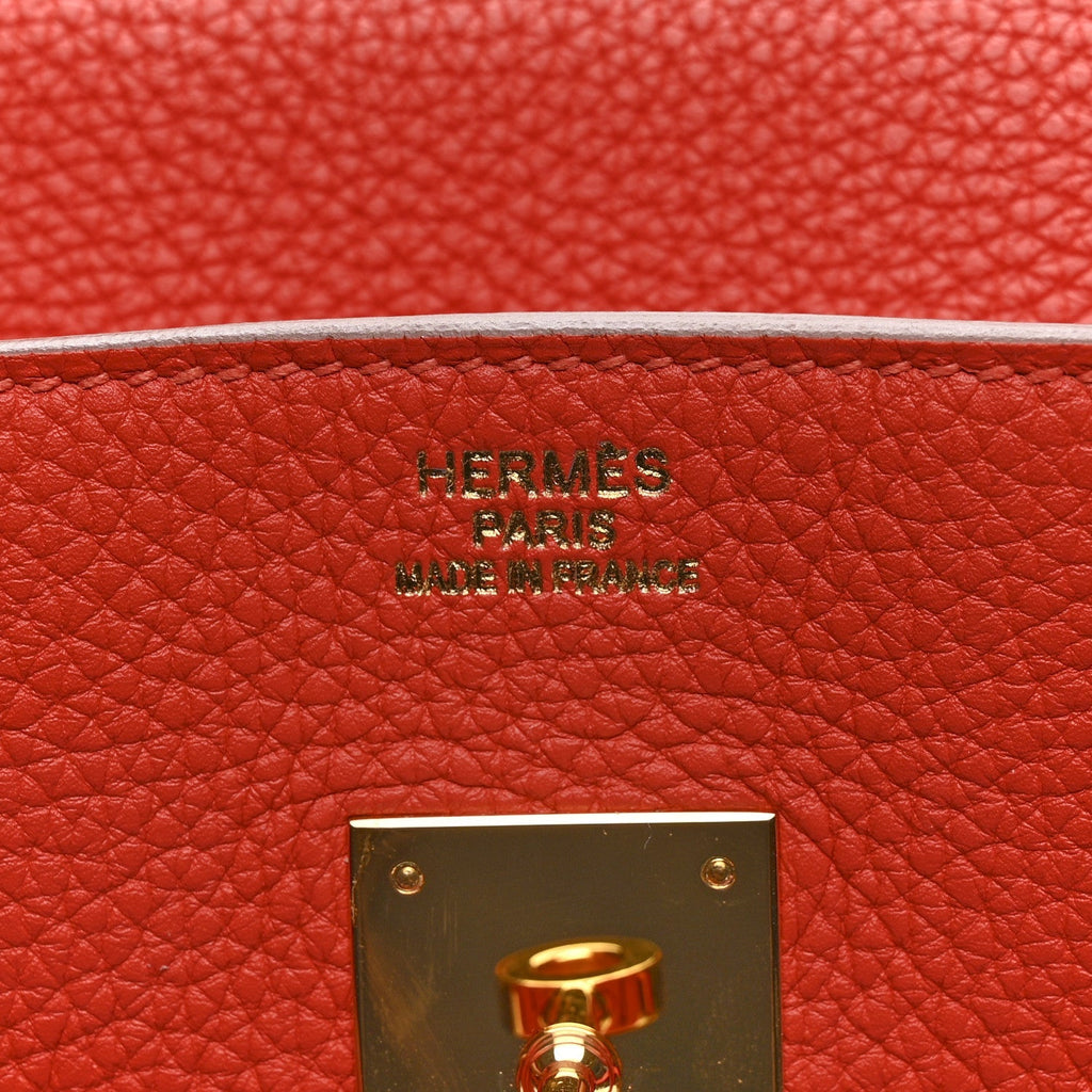Togo Birkin 35 Capucine