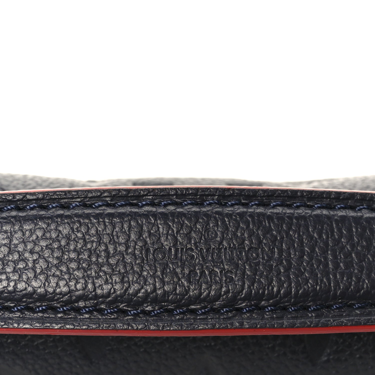 Empreinte Pochette Metis Marine Rouge
