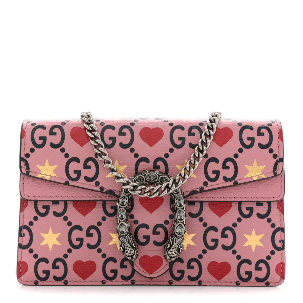 Calfskin Valentine's Day Exclusive Super Mini Dionysus Shoulder Bag