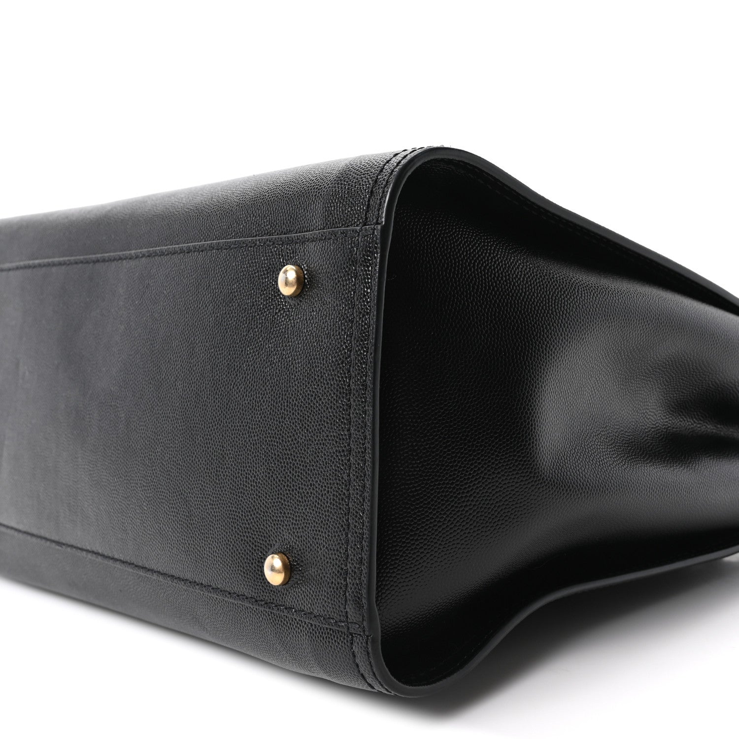Caviar Small Studded Deauville Tote Black