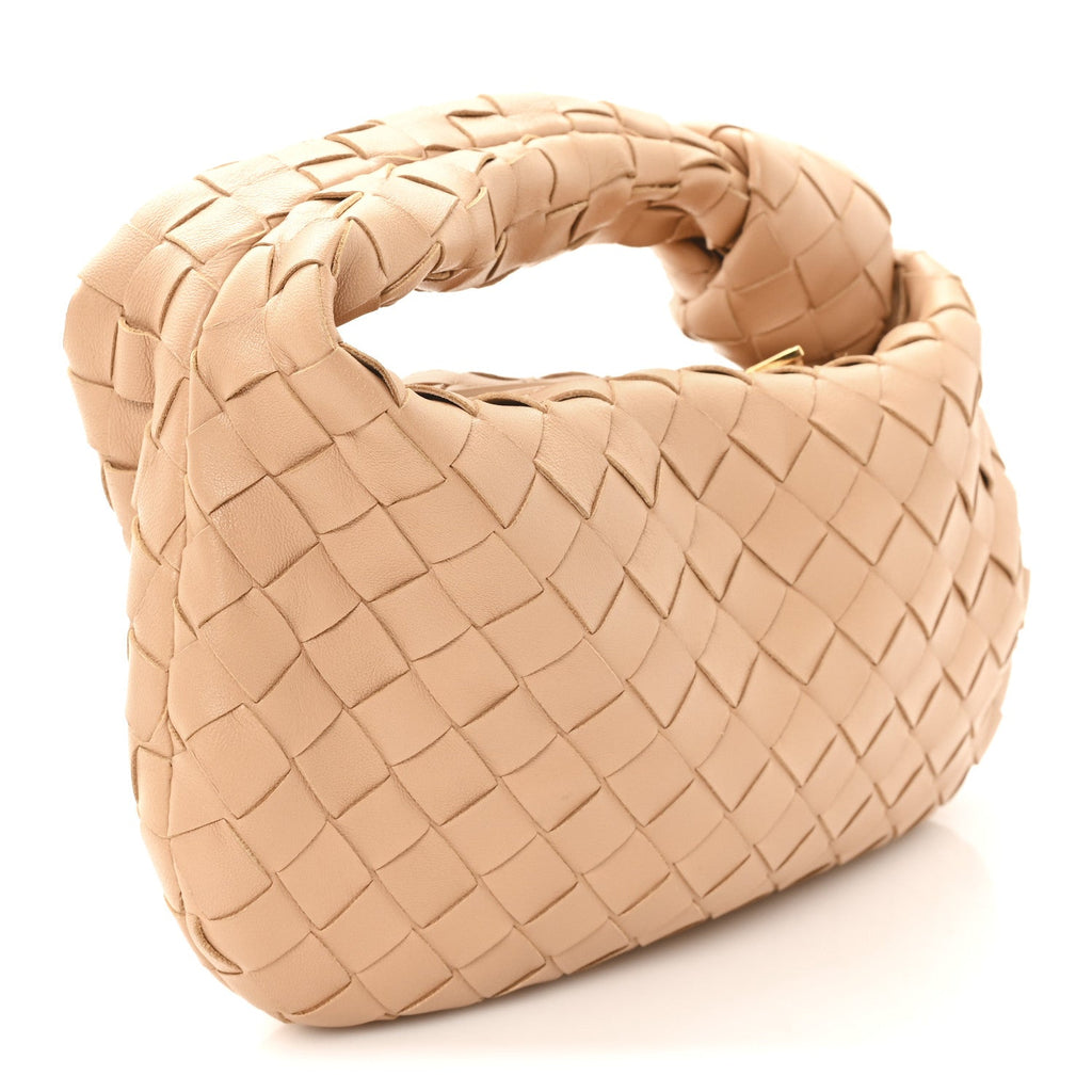 Nappa Intrecciato Mini Jodie Almond