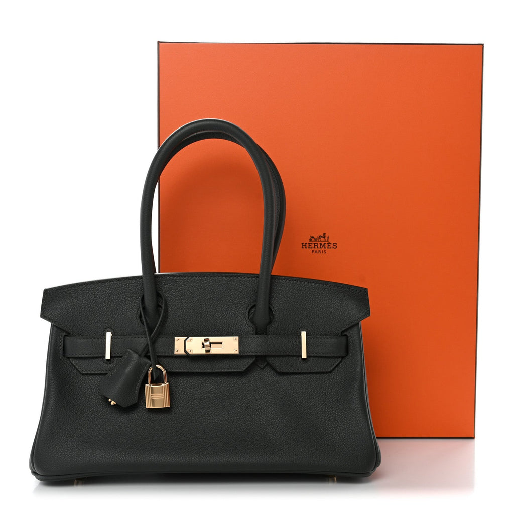 Evercolor Shoulder Birkin Light 29 Vert Mangrove