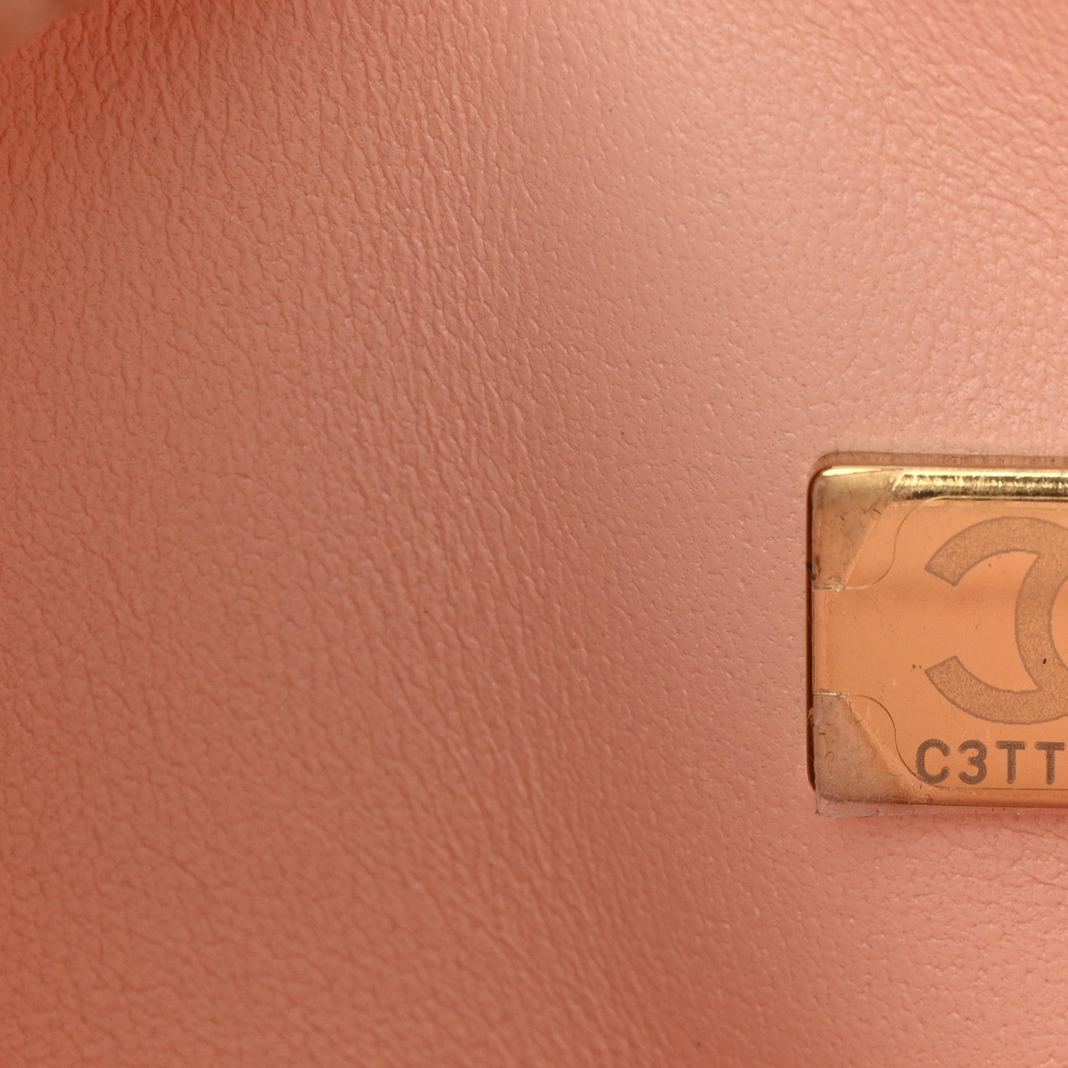 Lambskin Quilted Small Double Flap Light Orange