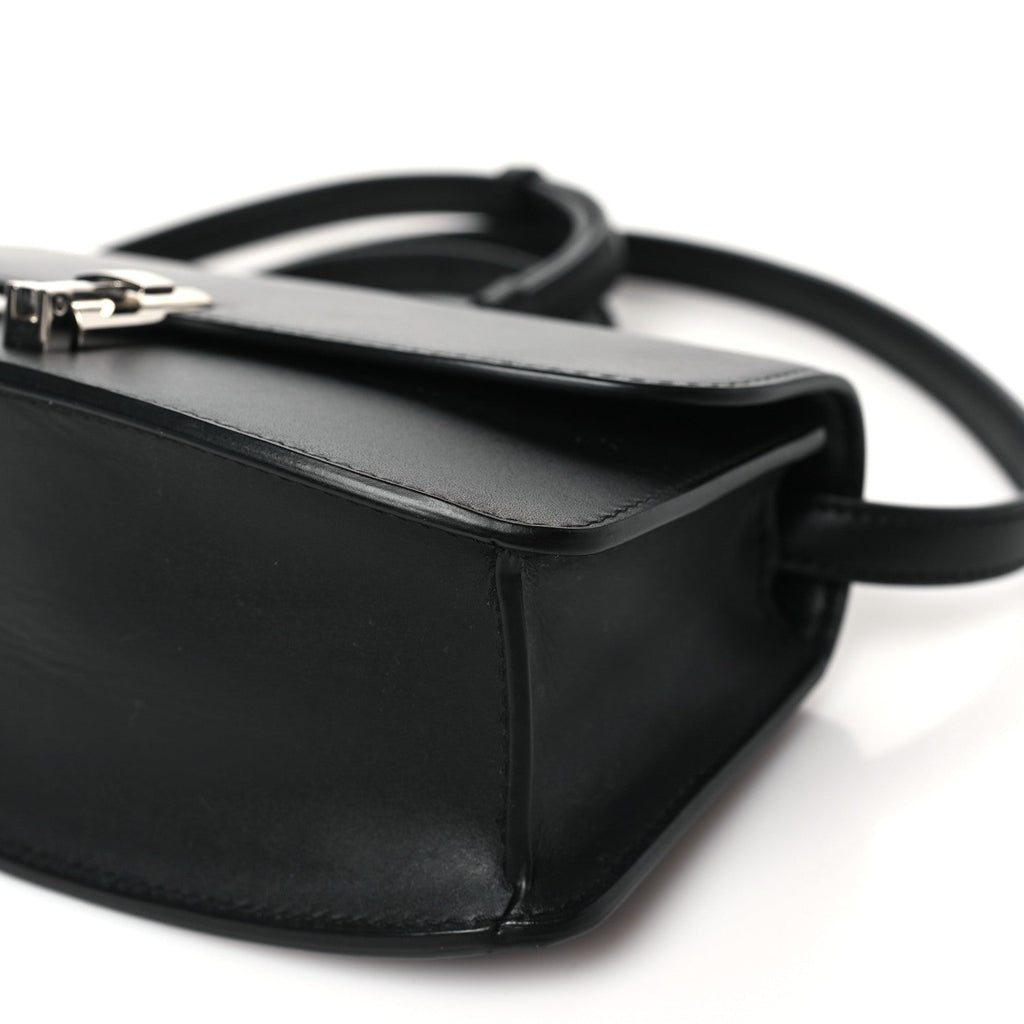 Smooth Calfskin The Sofia E/W Crossbody Black