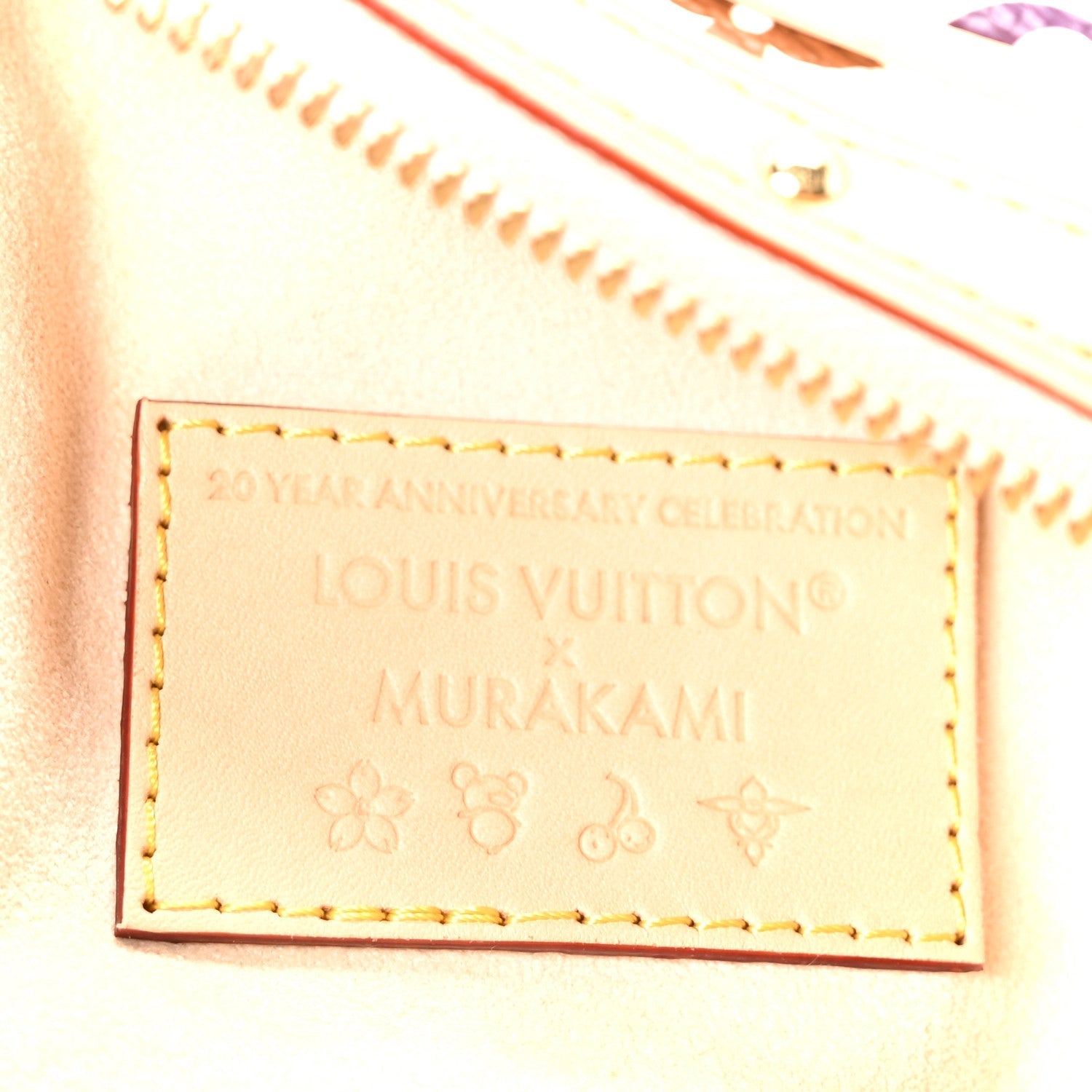 LV X TM Monogram Multicolor High Rise Bumbag White