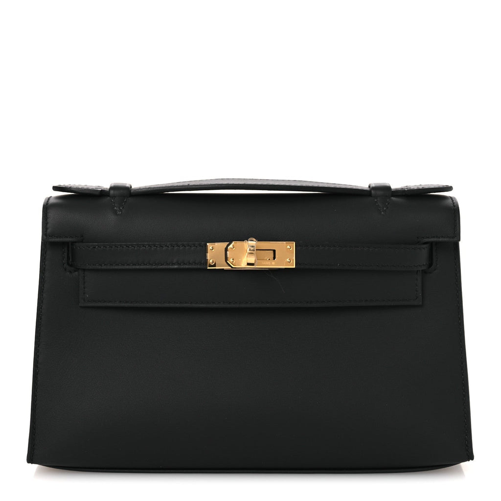 Swift Kelly Pochette Clutch Black