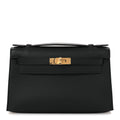 Swift Kelly Pochette Clutch Black