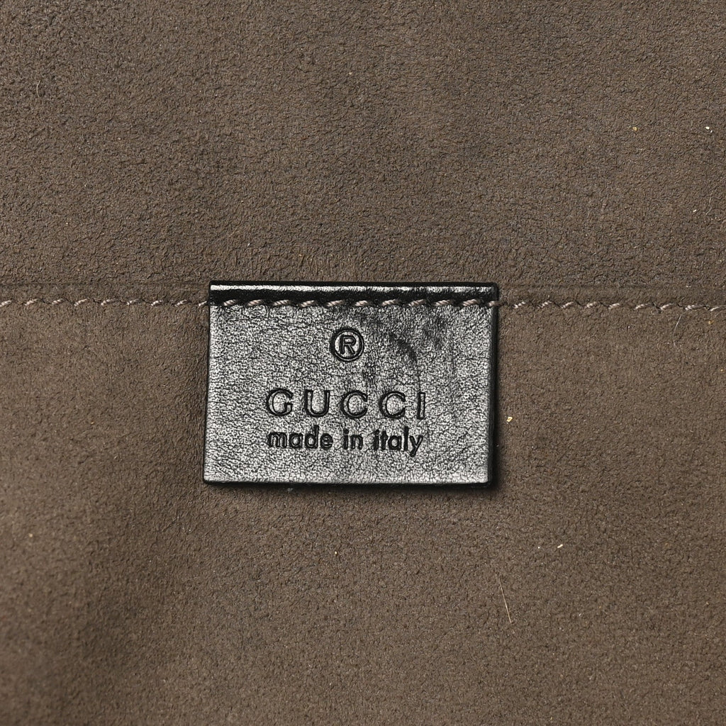 Guccissima Sling Backpack Black