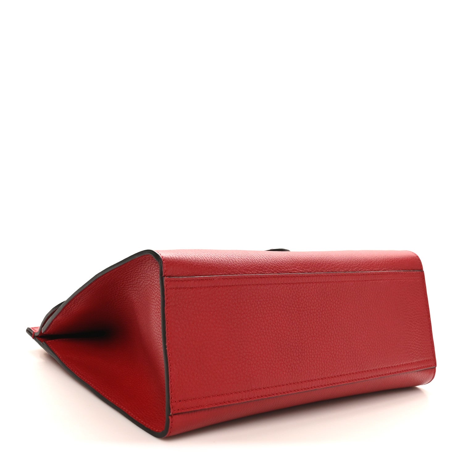 Calfskin Small GG Marmont Top Handle Bag Vulcanic Red
