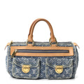 Monogram Denim Neo Speedy Blue