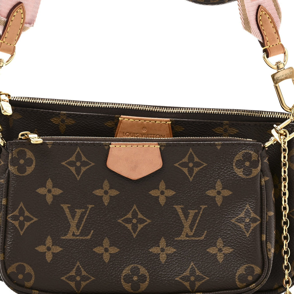 Monogram Multi Pochette Accessories Rose Clair