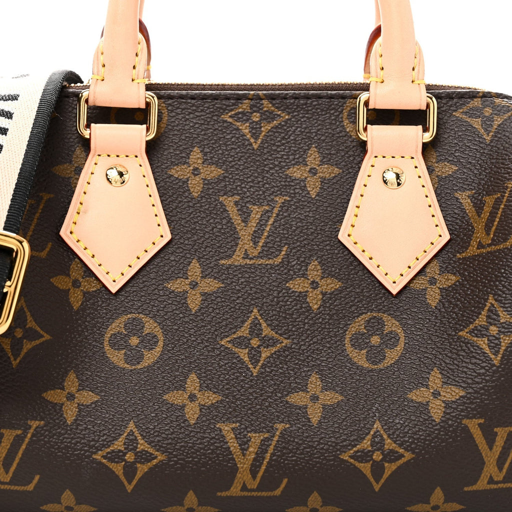 Monogram Speedy Bandouliere 20 Black
