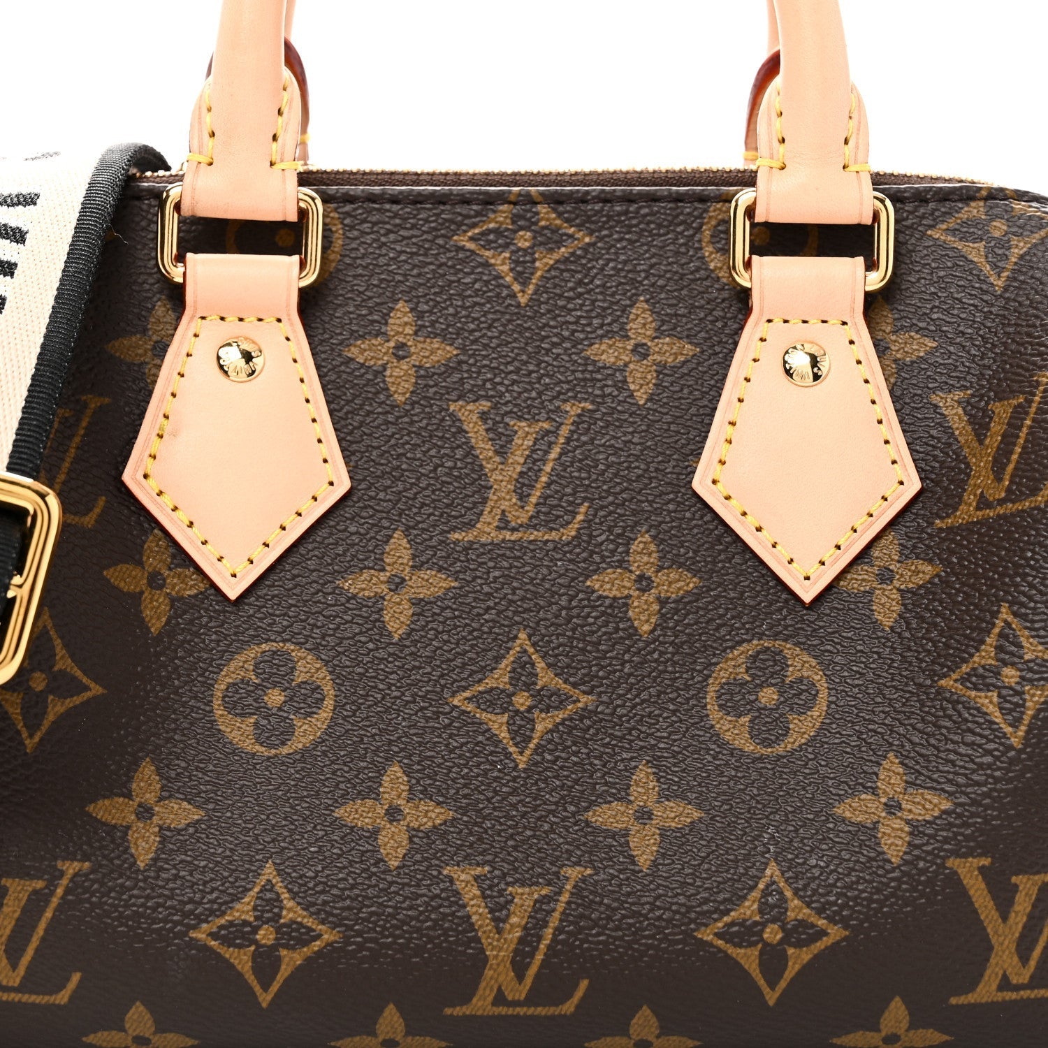 Monogram Speedy Bandouliere 20 Black