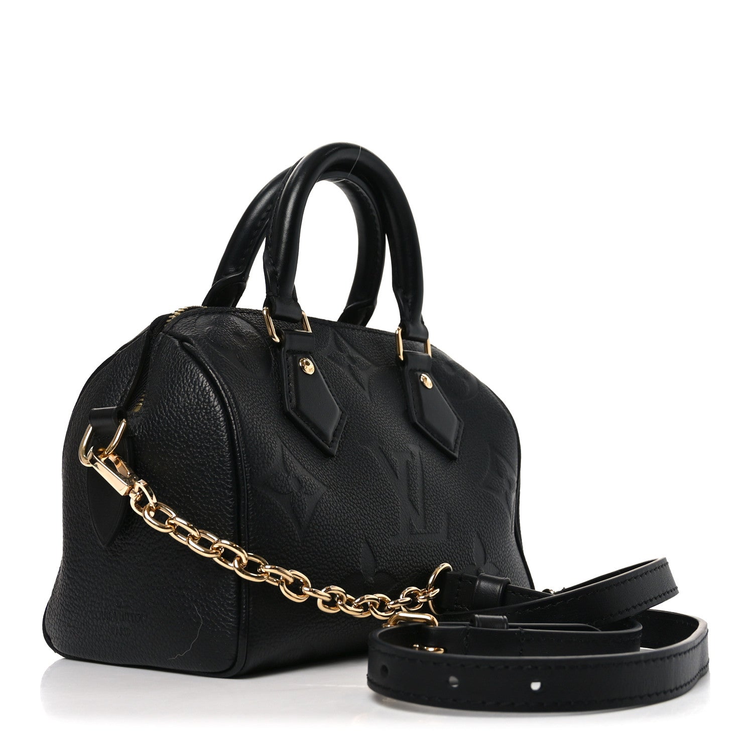Empreinte Monogram Giant Speedy Bandouliere 20 Black